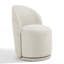 Chaise pivotante intégrée en tissu-111969059
