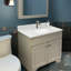 57,75 comptoir de meuble-lavabo simple avec 1 trou de robinet-88916312