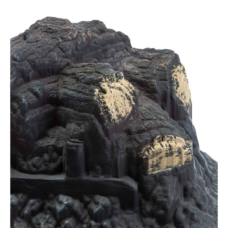 Chipley 23.03'' W Black Electric Fireplace Insert