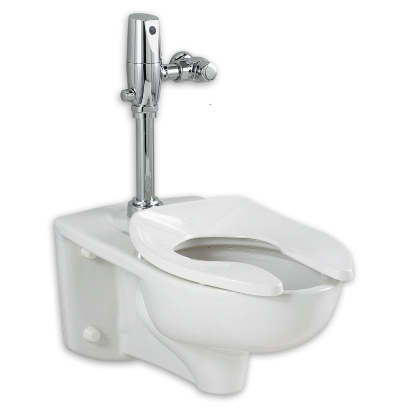 White Elongated Wall Mounted High Efficiency Toilet