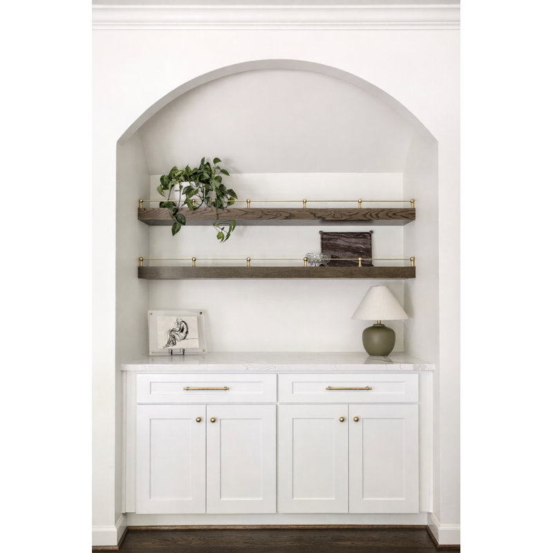 DL Cabinetry (prêt à assembler) Armoire de base de style Shaker de 9 à 21 po l 18 po x H 34,5 po x P 24 po - blanc Shaker