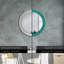 Huldar Glass Flat Wall Mirror