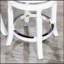 Tabouret 30 ", siège en tissu vieilli-1162193734-1162193752