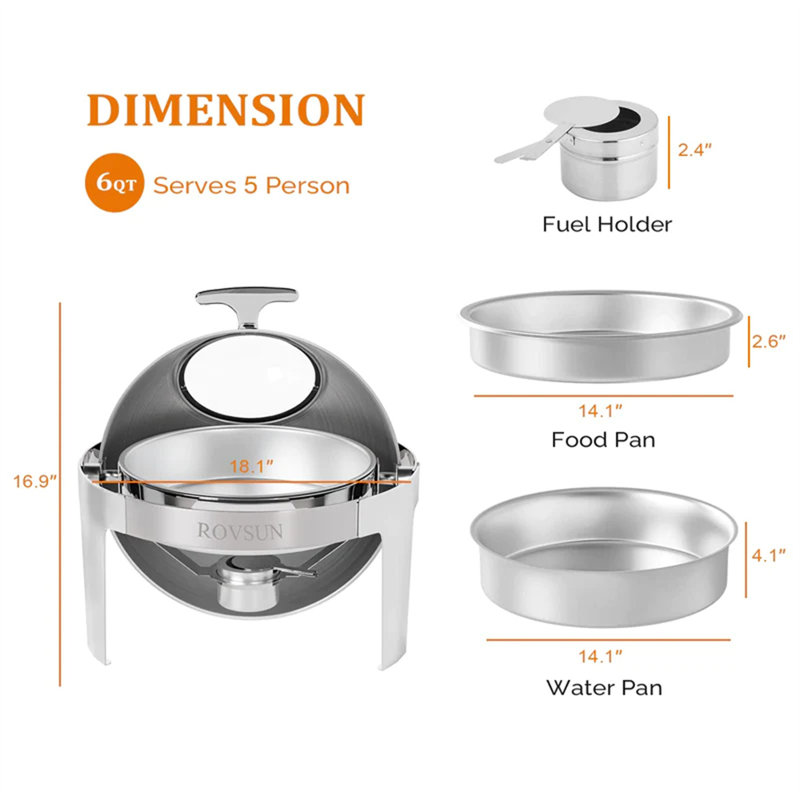 Stainless Steel (18/0) Display Case, Silver
