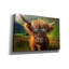 Art mural sur toile Epic Graffiti «Highland Cow Sun lunettes 2» par Rey Klimt-111160455