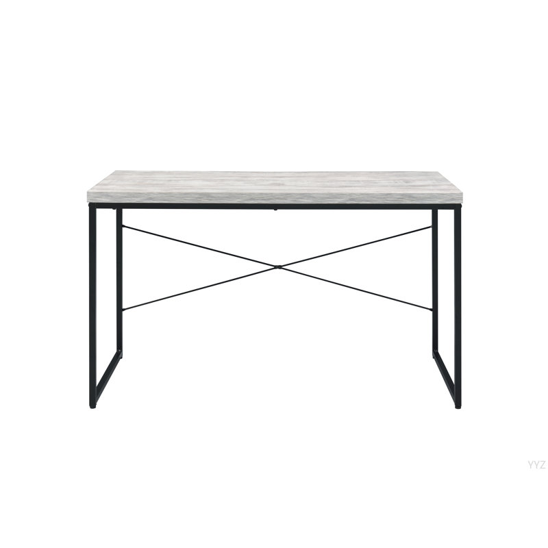Bureau d'écriture antique blanc et noir
