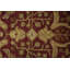Tapis riche bourgogne et doré Ziegler avec motifs floraux complexes 8 x 10