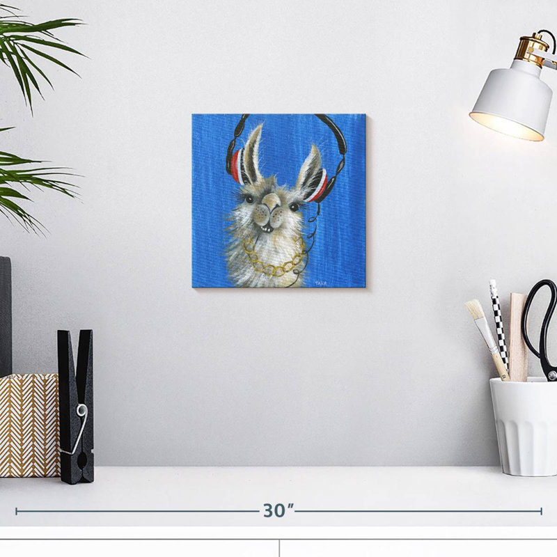 Ketti Llama Jammin', 10" H x 10" W