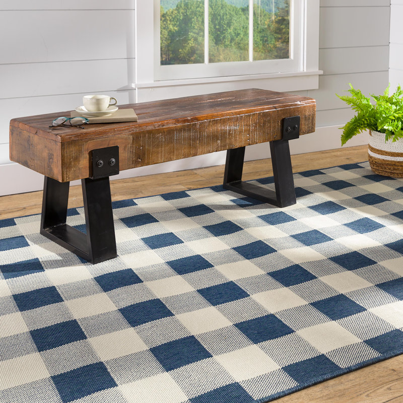 Banc en bois récupéré intérieur / extérieur Richland