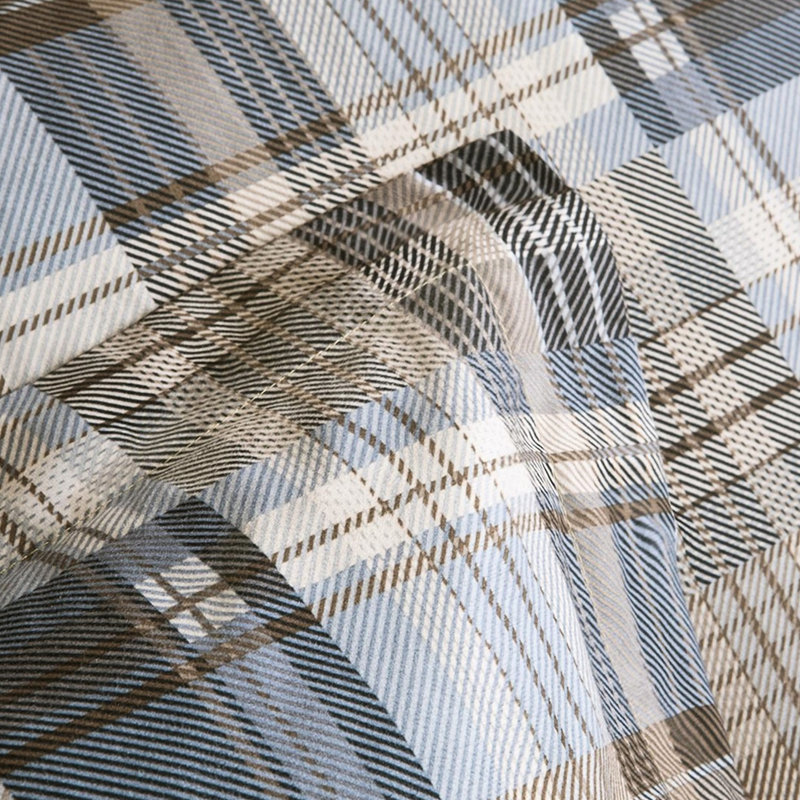 comfortable Down Alternative Comforter - Plaid Two Shams Included Bedding Soft And, King Comforter + 2 Shams