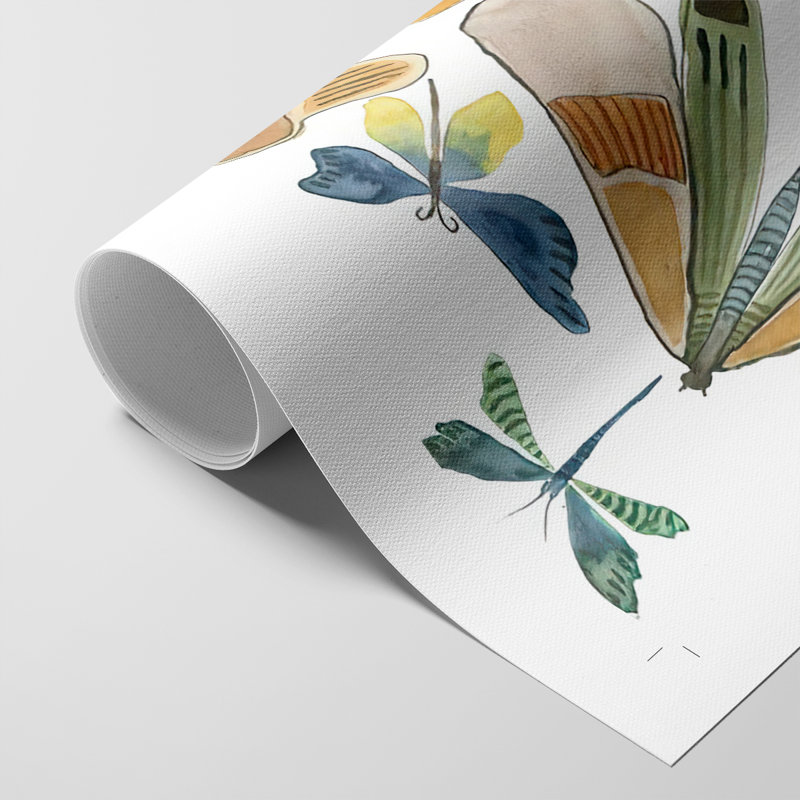 Wings Galore II - Impression sur toile seulement - NON-CADRE, H 48 po x l 32 po