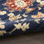 Tapis d'intérieur bleu marine rétro 10 pi x 13 pi Tharun-10338577-10338586