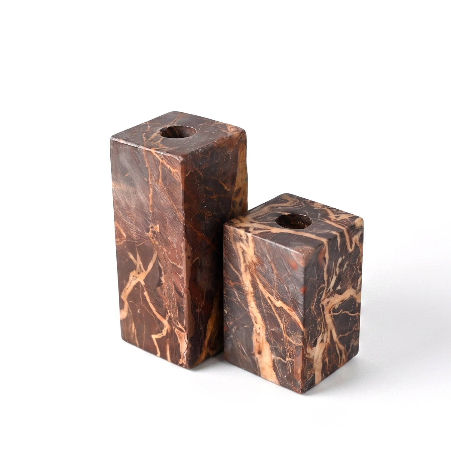 Lorine Genuine Marble Tealight Holder