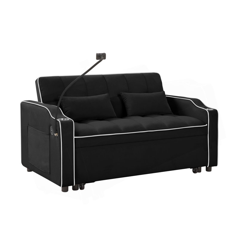 Canapé-lit pliable polyvalent offrant un confort et une fonctionnalité exceptionnels