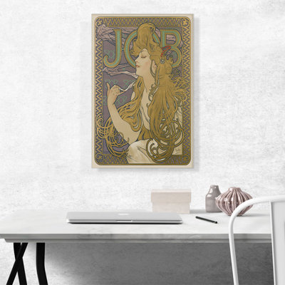 «Job 1896» par Alphonse Mucha - impression sur toile tendue