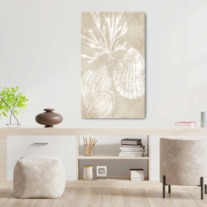 «Neutral Coral I» par Carol Robinson, reproduction sur toile