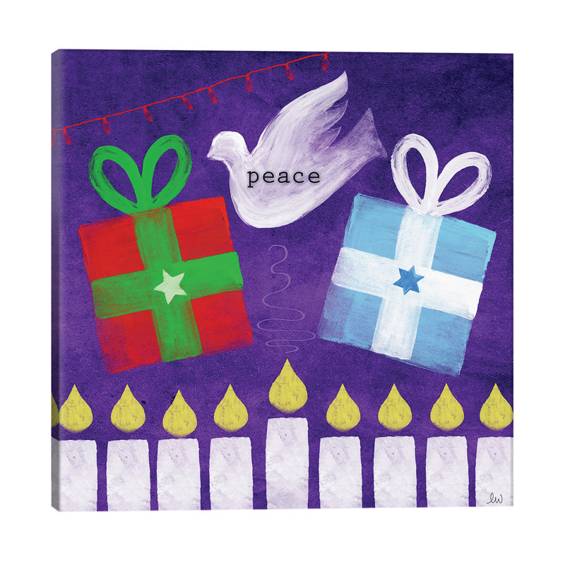 Peace by Linda Woods - Wrapped Canvas Print, 45.72 cm H x 45.72 cm W x 1.91 cm D