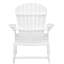 Chaise d'extérieur en bois, blanche, pliable, avec pliage de construction pour une expérience de détente-2026368971