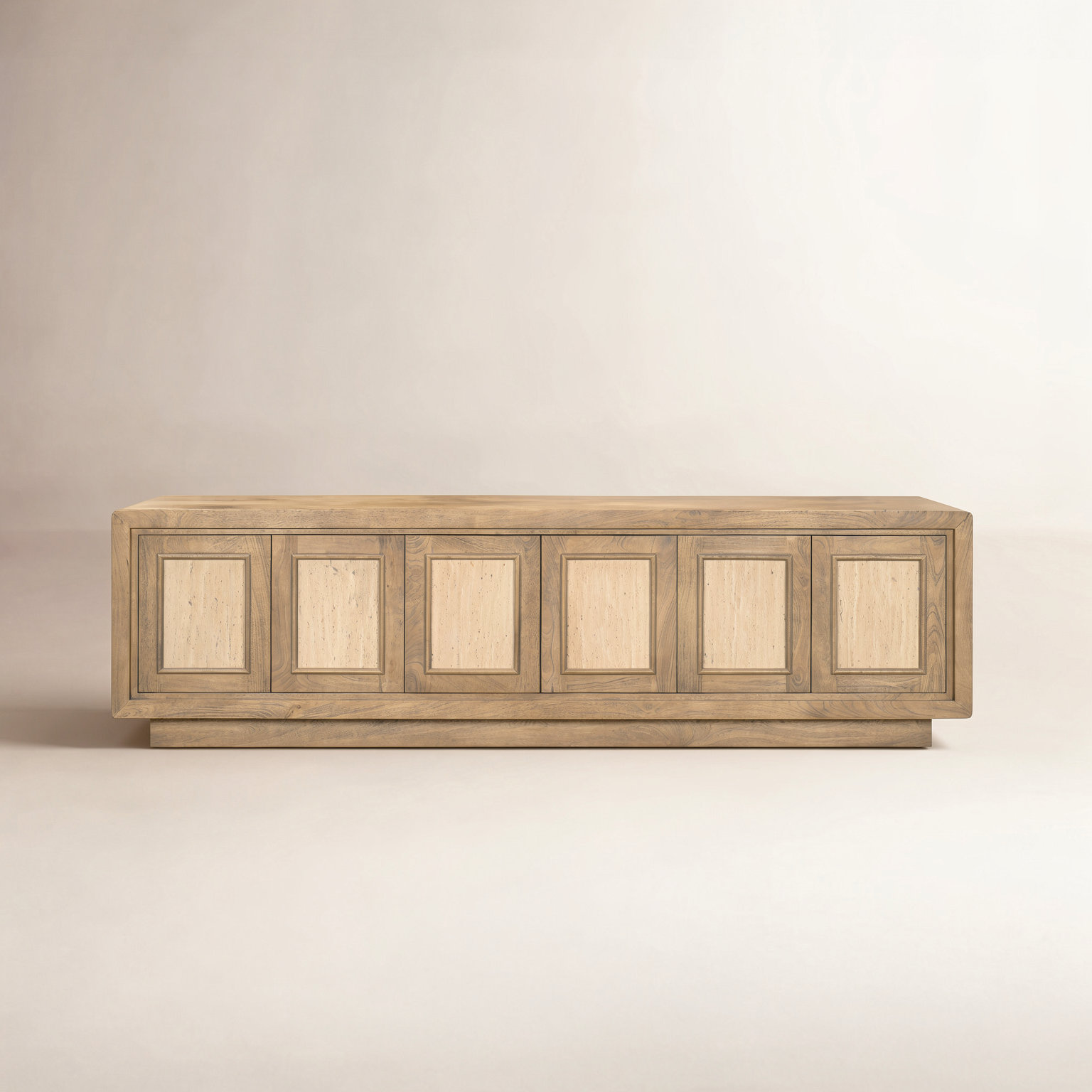 Travertine Mango Entertainment Center