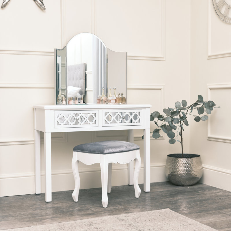 Akhtar 90cm Console Table, White