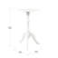  Table d'appoint ronde simplifiée 24 po x 15 po x 15 po Simplifier-2034792087