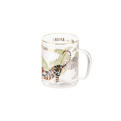 Yvonne Ellen - Tiger Glass Mug