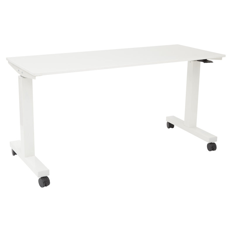 Bureau pour travailler debout à hauteur réglable, H 43,25 po x l 72 po x P 23,5 po