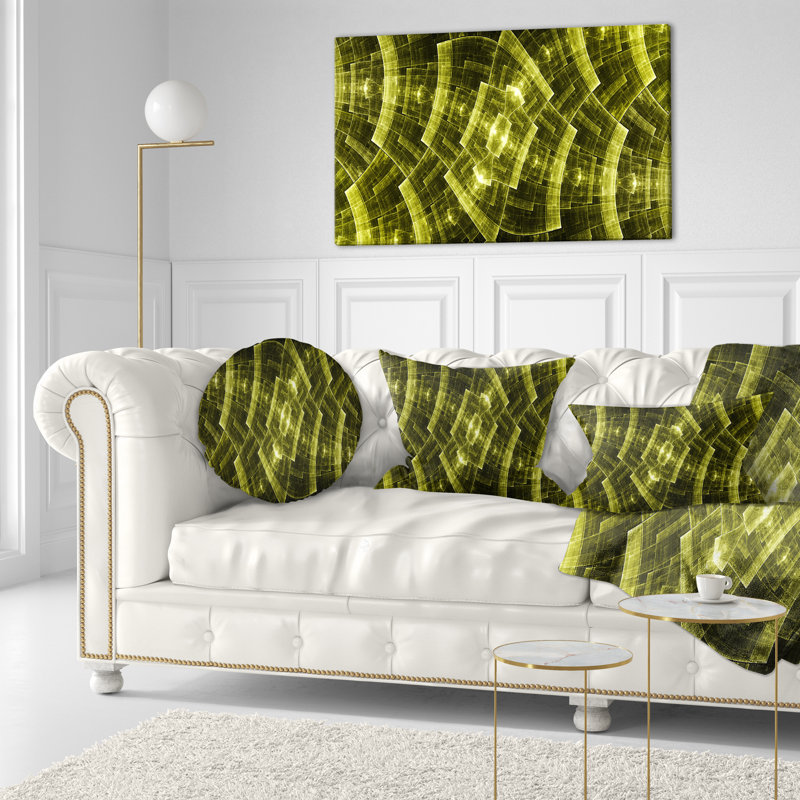 Coussin lombaire , vert