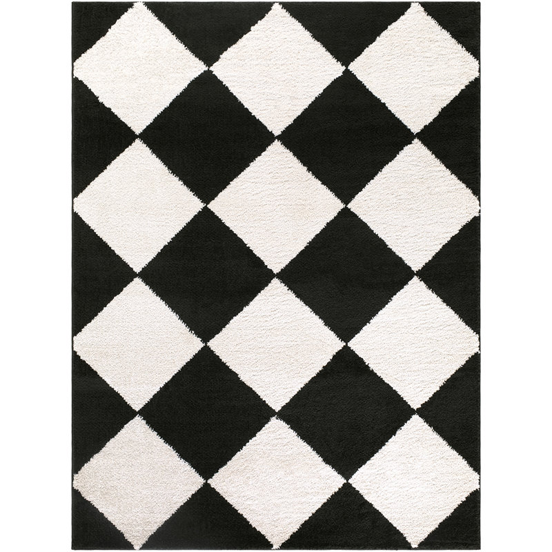 Moroccan Area Rug, Rectangle 200 x 275 cm