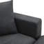 Canapé modulaire moderne 101 * 66 "avec coussins décoratifs, ensemble de canapé en L en forme de nuage avec siège large, ensemble de canapé en tissu confortable en polyester 4 places avec repose-pieds mobile pour salon, appartement, bureau-1814708935