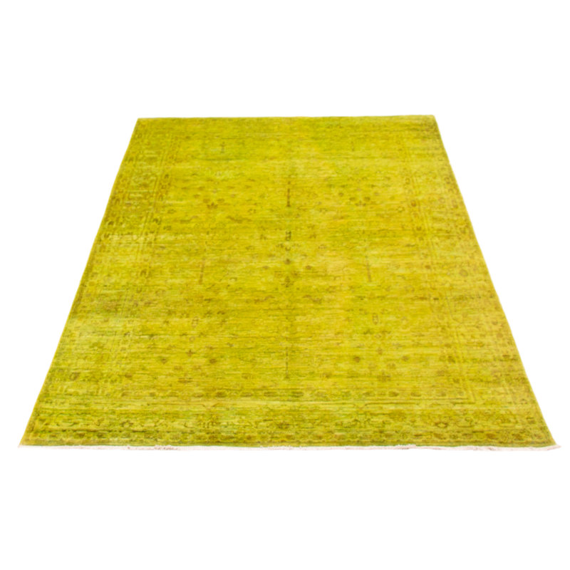 Tapis unique en laine noué à la main 6 pi 0 po x 8 pi 5 po Vibrance