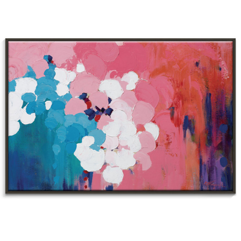 Catherine Fitzgerald - Print on Canvas, 102cm H x 152cm W, Black Floater Frame