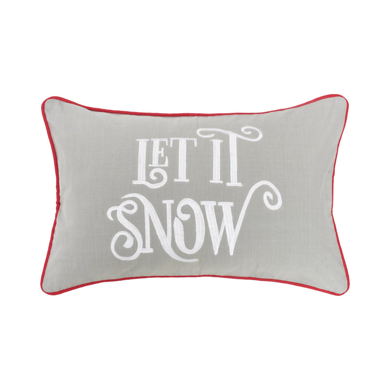  Coussin Let Let Snow