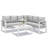 4-Piece Sectional Patio Conversation Set