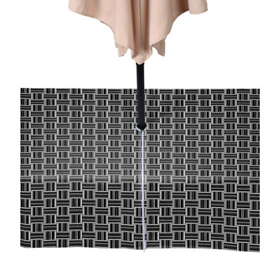 Basketweave Water Repellent Tablecloth