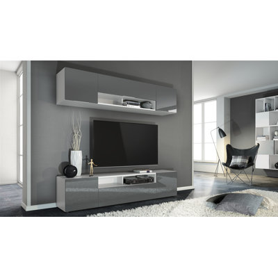 Mcalpine Unfinished Floating Entertainment Centre