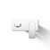 Parallel Wall-Mount Single-Handle Bathroom Sink Faucet