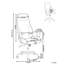 Beliani TITAN Velvet Office Chair