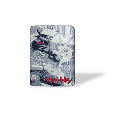Jeté grand Naruto Kakashi Hatake | Couverture d'anime | 60 po x 45 po