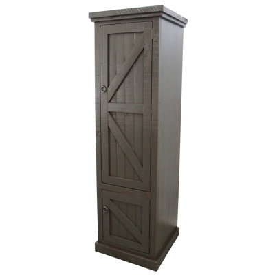 Kelley Rustic Single Door Armoire