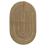 Hand Knotted Wool Area Rug in Straw