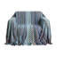 Bohemian Sofa Large Blue Bed Throw Blanket 130 x 180 cm