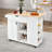 Solid Wood Top Kitchen Island-410741290