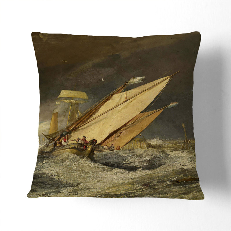 Square Cushion, 55cm H x 55cm W x 20cm D