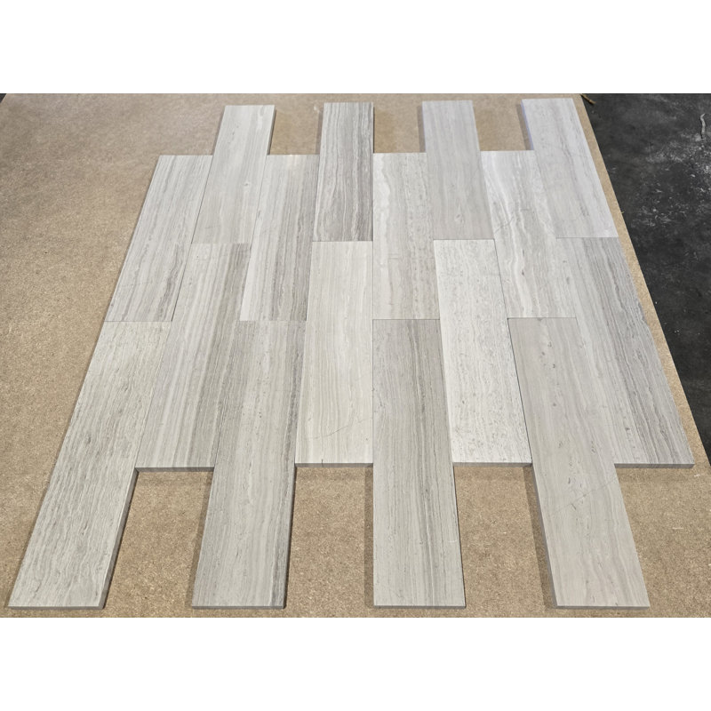 3x12 WOODEN WHITE HONED & EASED