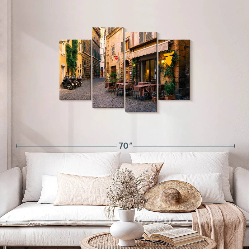 Sirci, rue italienne, restaurant, H 27 po x l 43 po