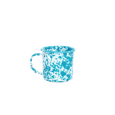 Crow Canyon Enamelware Splatter Mugs