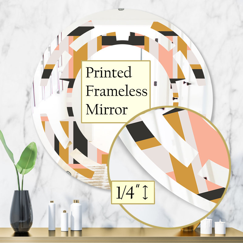 Miroir mural Space, H 31,5 po x l po