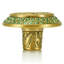 ROOKWOOD KNOB; ERINITE GREEN CRYSTAL-824458403