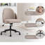 Wahson Office Chair in Linen Fabric Modern Swivel Desk Charir Height Adjustable for Bedroom Office Workplace, Khaki-1800620471